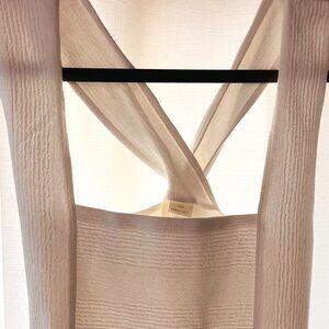 Maeve White Criss-Crossed Tank